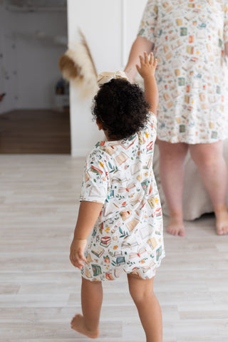 Book Club Toddler T-shirt Dress