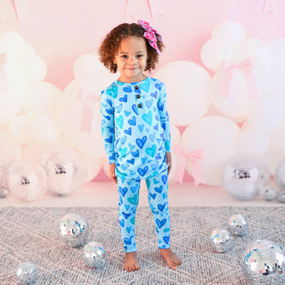 Cruz Two Piece Valentines Day Bamboo Lounge Set