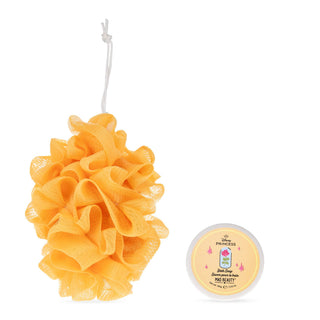 Disney Princess Belle Body Exfoliator & Soap Set – Beauty and the Beast Bath Gift Set