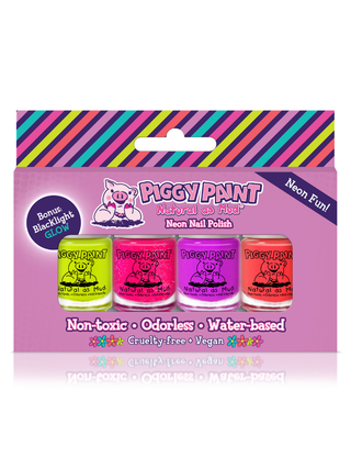 Neon Box Set Non-Toxic Kids Nail Polish