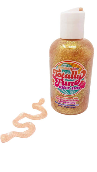 Totally Fun After Sun Glitter Aloe Body Gel 6 oz