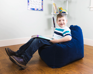 Comfy Cozy Peapod Inflatable Chair for Kids