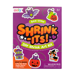Shrink-Its! Boo Crew – Halloween Shrink Art Charm Kit by OOLY