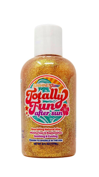 Totally Fun After Sun Glitter Aloe Body Gel 6 oz