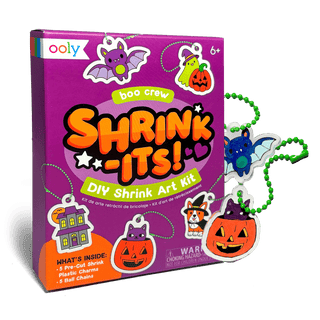 Shrink-Its! Boo Crew – Halloween Shrink Art Charm Kit by OOLY