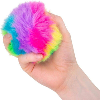 Scrunchems® Furry Sugar Stress Ball – Fluffy Sensory Squishy Fidget Toy