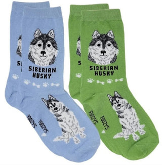Siberian Husky Socks