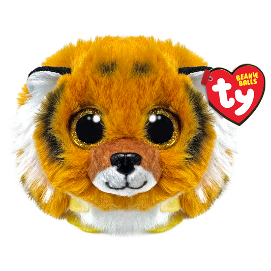 Clawsby - Striped Tiger Beanie Ball