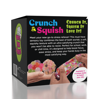 Crunch & Squish Candy Series Sensory Fidget Toy – Crunchy Stress Ball for Kids, Teens & Adults