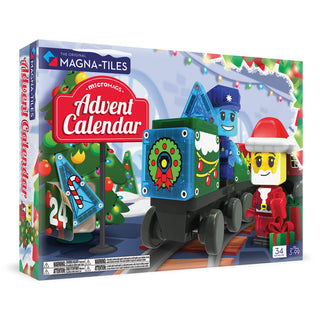 MAGNA-TILES® microMAGS Advent Calendar – Magnetic Building Toy Countdown