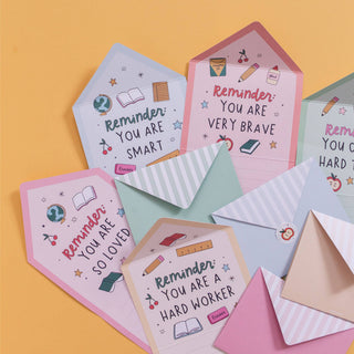 Encouraging Lunch Box Notes Set – 25 Positive Affirmation Cards for Kids