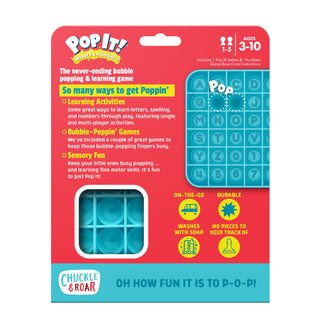 Pop It! Letters & Numbers