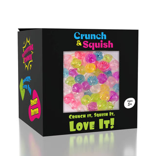 Crunch & Squish Candy Series Sensory Fidget Toy – Crunchy Stress Ball for Kids, Teens & Adults