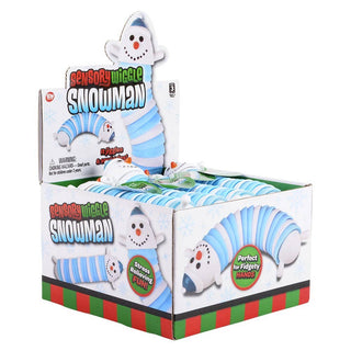 Wiggle Sensory Snowman – 5.5" Winter Fidget Toy