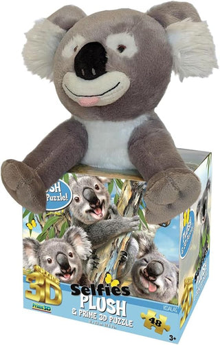 Koala Selfie 3D Jigsaw Puzzle + Plush Toy