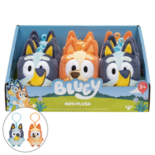 Bluey Mini Plush Keychain – Clip-On Stuffed Animal for Kids | Bluey & Bingo Travel Plush Toy for Backpacks, Bags & On-the-Go Comfort
