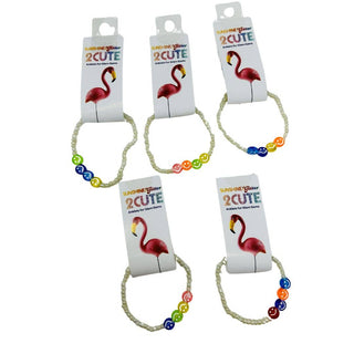 2CUTE Smile Stretch Wrap Anklets for Kids – Cute, Colorful &amp; Comfy Accessories