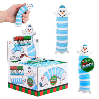 Wiggle Sensory Snowman – 5.5" Winter Fidget Toy