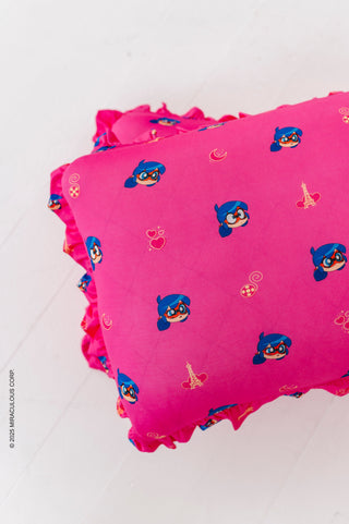 Miraculous™ Chibi Zipper Pillowcase Set: Ladybug