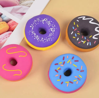 Donut Squishy Sensory Toy – Soft Slow Rising Stress Relief Fidget with Removable Frosting | Calming Sensory Toy for Kids & Anxiety Relief