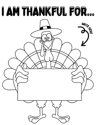 Thanksgiving Coloring Pages