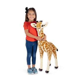 Lifelike Plush Baby Giraffe