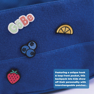 GoBe Customizable Kids Backpack & Lunchbox – Washable Preschool & Toddler Backpack with Lunchbox