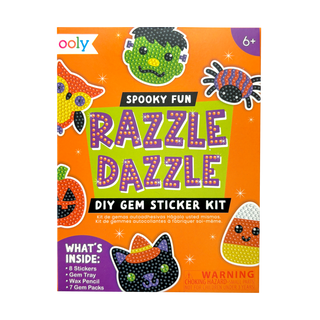 Razzle Dazzle DIY Gem Sticker Kit – Spooky Fun Halloween Craft by OOLY