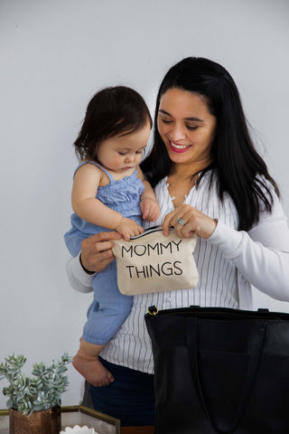 Mom & Baby Organizer Pouch Set – Hospital Bag, Diaper Bag & Travel Organization Essentials