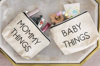 Mom & Baby Organizer Pouch Set – Hospital Bag, Diaper Bag & Travel Organization Essentials