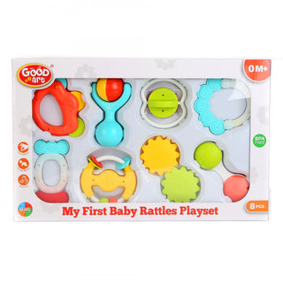 My First Baby Rattles 8 Piece Playset