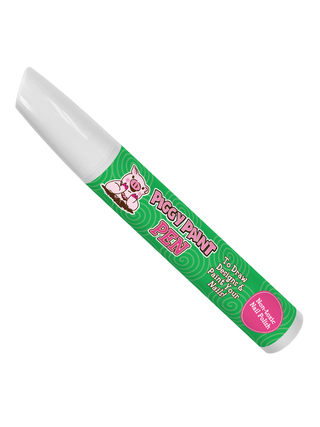Giggly GREEN Piggy Paint Pen Non-Toxic Kids Nail Polish