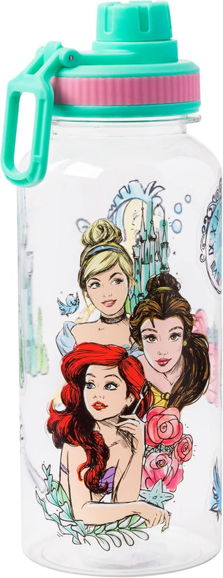 Disney Princess Floral Trio Bottle with Stickers