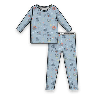 Minecraft: Time to Mine Bamboo Kids Pajamas