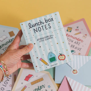 Encouraging Lunch Box Notes Set – 25 Positive Affirmation Cards for Kids