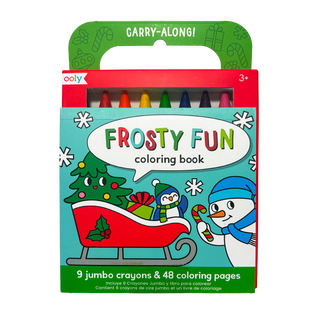 Carry Along! Coloring Book Set – Frosty Fun by OOLY