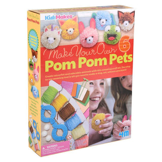 Make Your Own Pom Pom Pets | Screen Free Fun