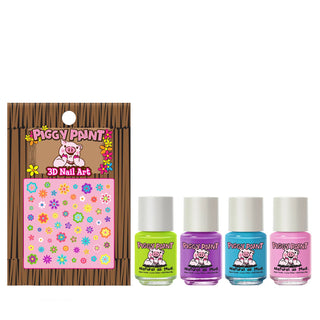 Funny Bunny Polish Set Non-Toxic Kids Nail Polish