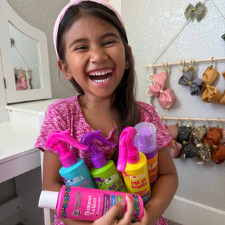 Rock the Locks Strawberry Splash Shimmer Lotion for Kids