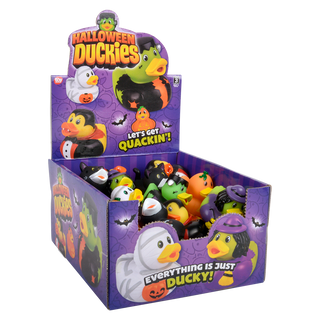 Halloween Rubber Duckies – 2" Spooky Mini Ducks