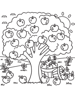 Fall Coloring Sheets