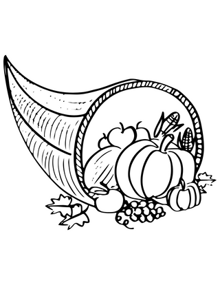 Thanksgiving Coloring Pages