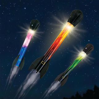 Light Up Air Rockets Activity Set
