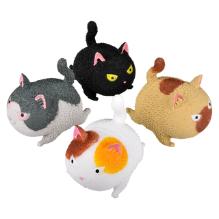 3.5" Squish & Stretch Puffy Cat