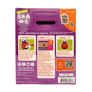 Shrink-Its! Boo Crew – Halloween Shrink Art Charm Kit by OOLY