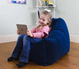 Comfy Cozy Peapod Inflatable Chair for Kids