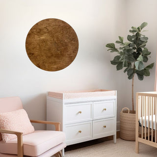 Sugar + Maple Round Base | English Chestnut