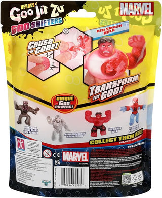 Heroes of Goo Jit Zu Goo Shifters Marvel Stretchy Hero: Red Smash Hulk