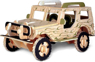 Off Road Wood Craft Construction Model Kit - 50 Pieces