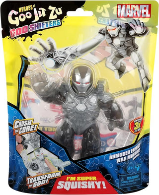 Heroes of Goo Jit Zu Goo Shifters Marvel Stretchy Hero: Armored Energy War Machine